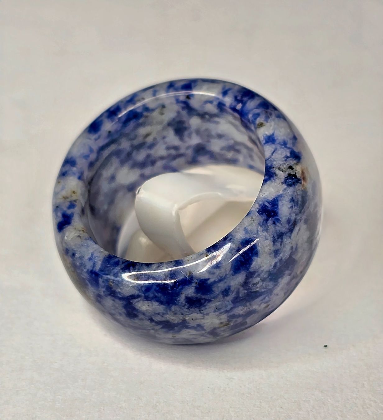 Anelli: Sodalite Fullstone Fingerring – Nuovo (secondo la descrizione) da Zürich venduto da benedikt12 9