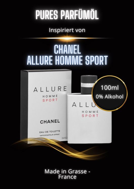 100ml Pures Parfümöl - Inspiriert von Chanel - Allure 1