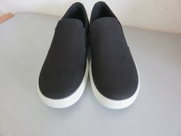 NEUE Ecco Slip-On Schuhe, Schwarz, Grösse 39