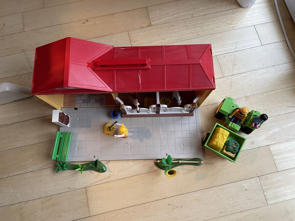 Playmobil Pferdestall zum Mitnehmen | Kaufen auf Ricardo