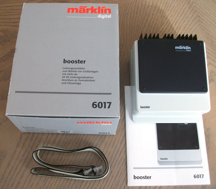 Märklin Booster 6017, mit Kabel + Anleitung; neu & OVP Kaufen auf Ricardo