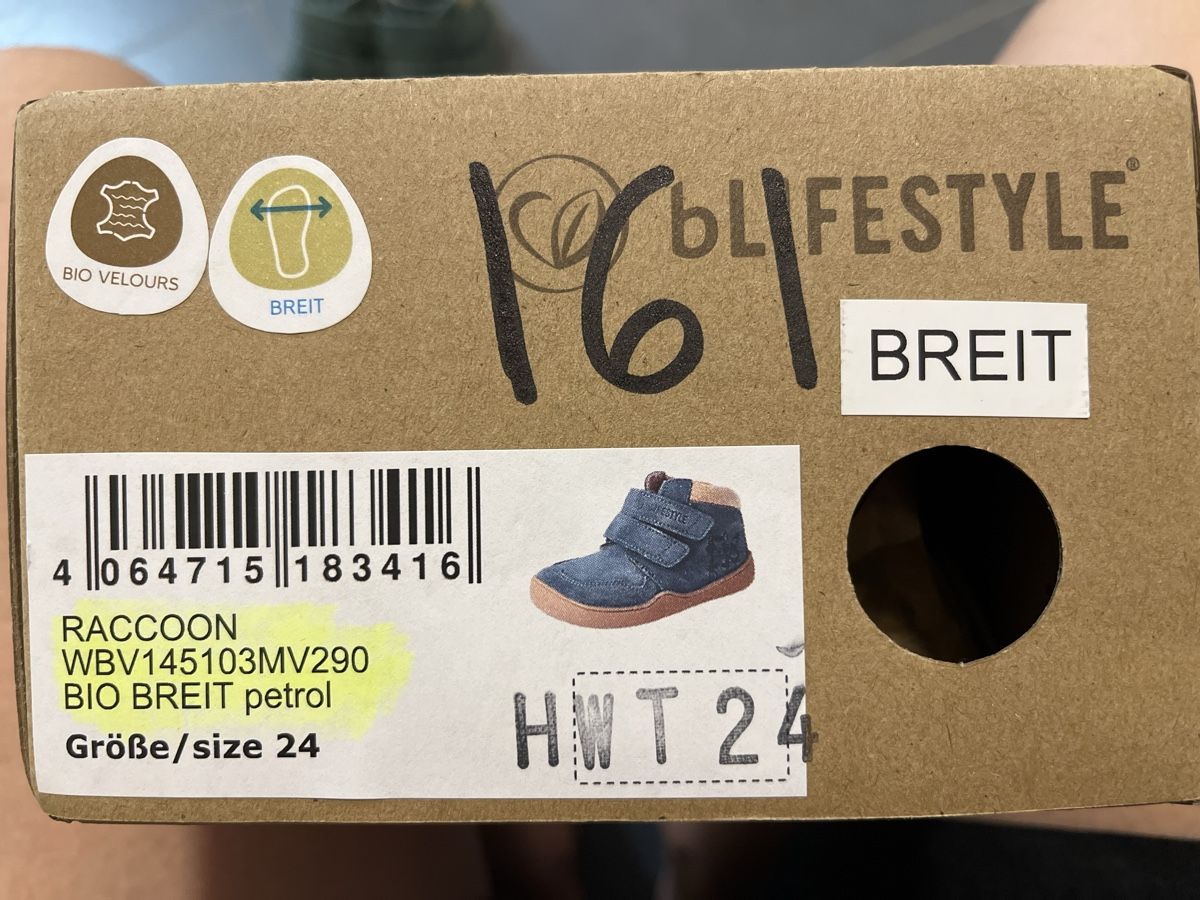 Scarpe per ragazzi: bLifestyle raccon gr 24 – Usato da Pfyn venduto da schwalbe10 4