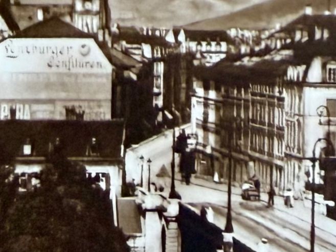 Cartoline postali: Basel - Johanniterbrücke u. Feldbergstrasse 1926 – Usato da Lutry venduto da Ediego 2