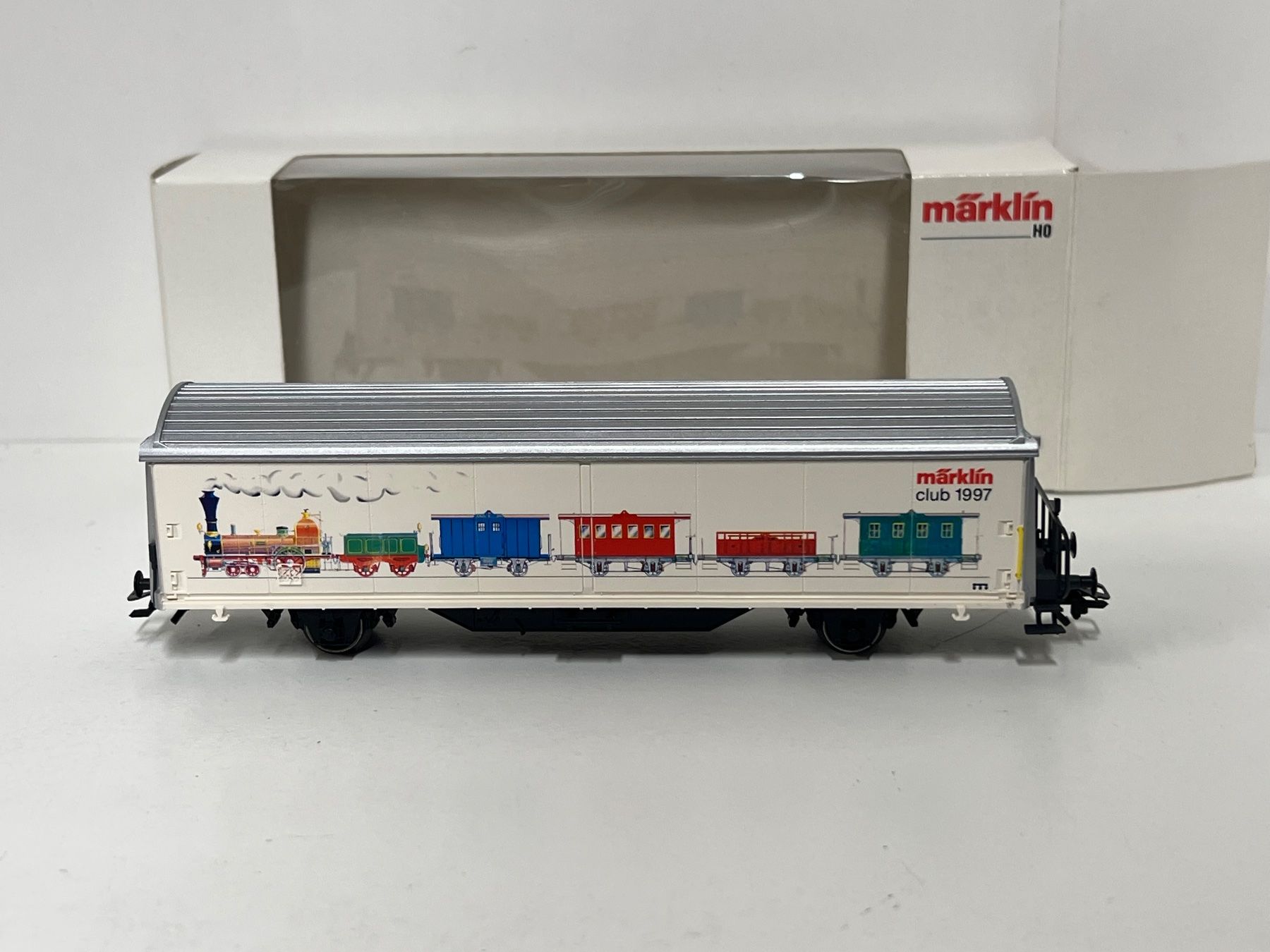 Märklin Modellini di ferrovie: Märklin Sonderwagen Spanisch Brötlibahn H0 – Nuovo (secondo la descrizione) da Neuenhof venduto da ludovicco