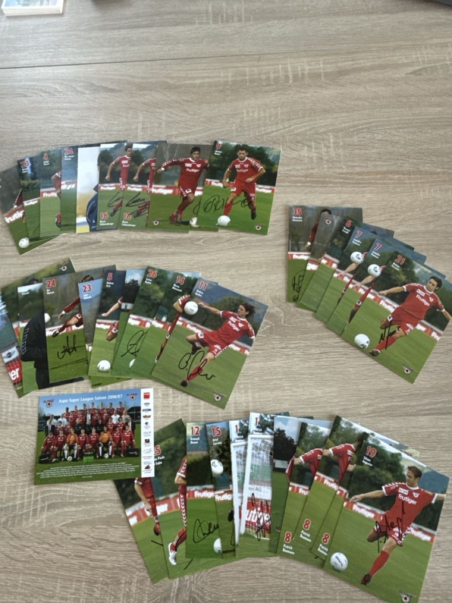 Autographes: Autogrammkarten FC Thun – D'occasion à Ins par Mi_Ro93