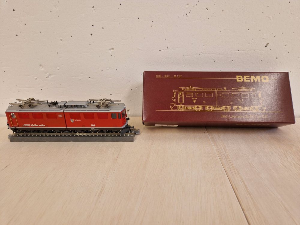 Bemo Modelleisenbahnen: Bemo Ge 6/6 ll 704 Davos von Bemo – Gebraucht aus Schiers von mar_wg5v 1