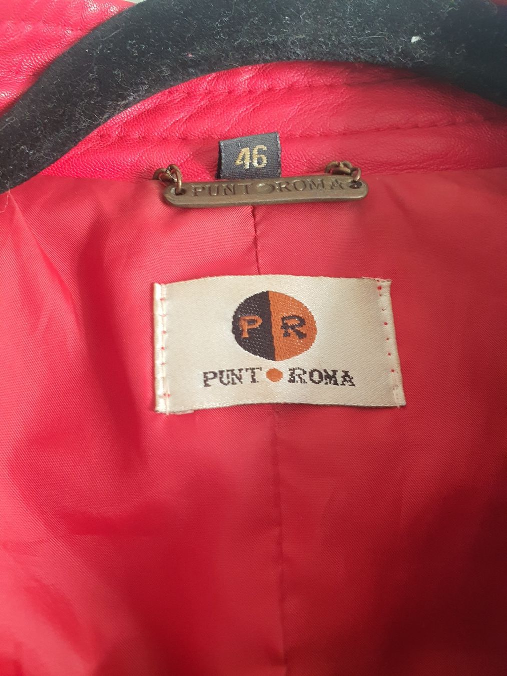 Jacken: Punt Roma Real Leather Jacket Red Size 46 – Gebraucht aus Genève von gvokiii 2