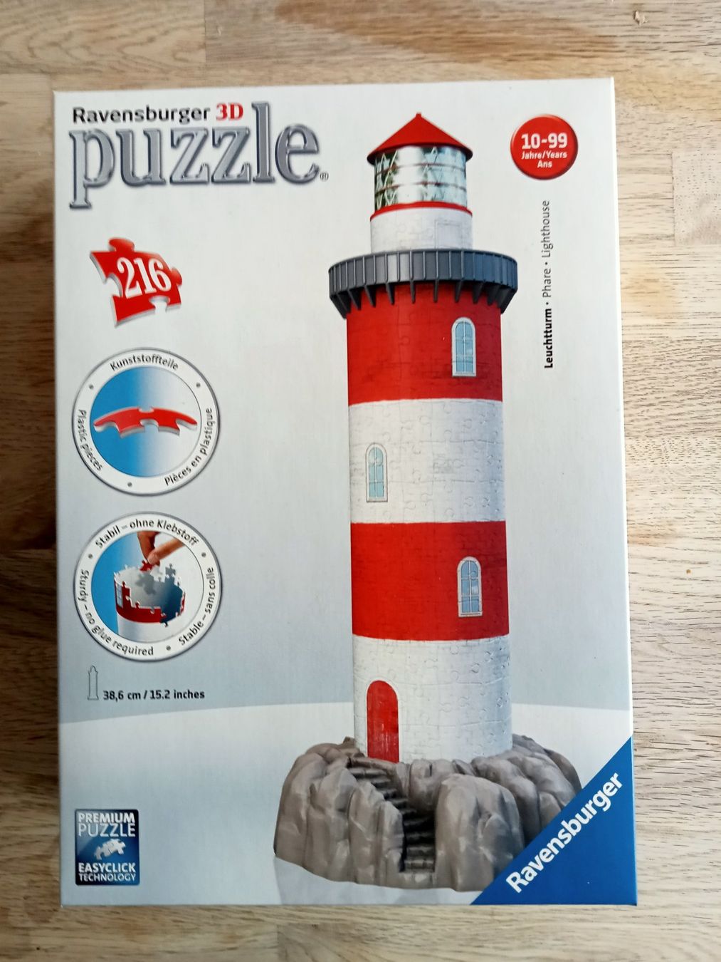 Ravensburger Puzzle: Ravensburger Leuchtturm 3D – Usato da Oberurnen venduto da simgug