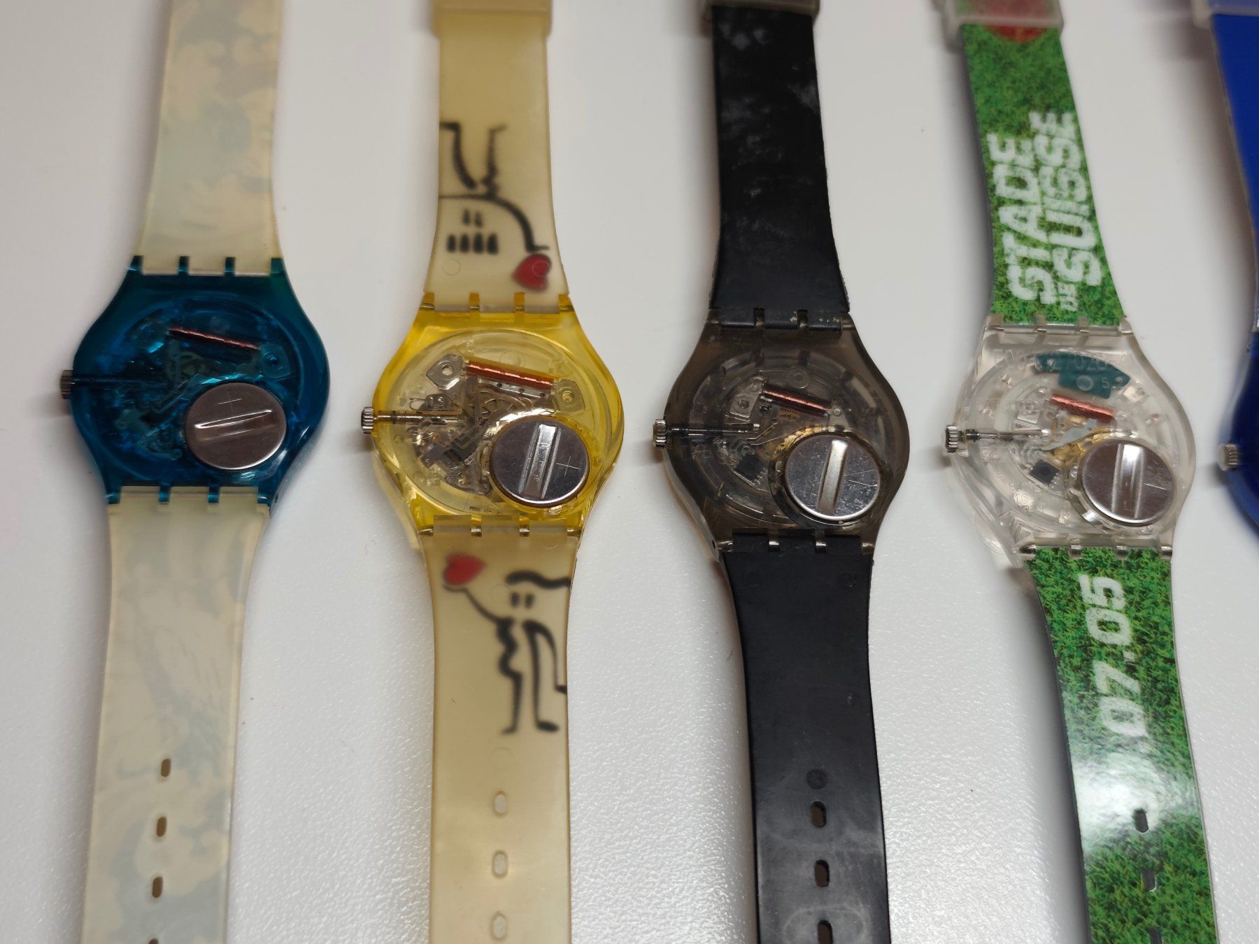 Swatch Orologi: Uhren Lot 7 Swatch Uhren – Difettoso da Eschenbach SG venduto da Piratenschatz 4
