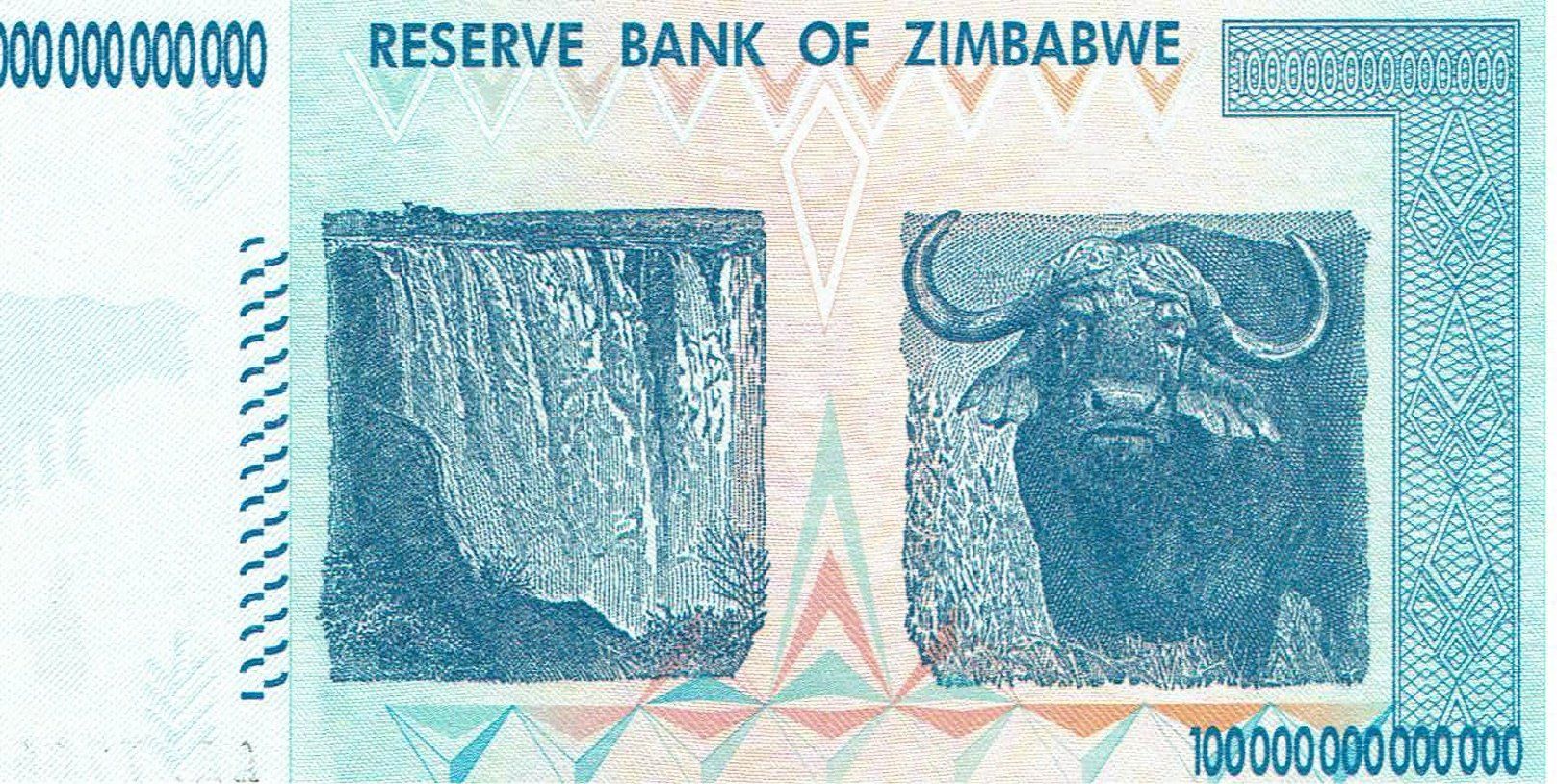 Banconote: Zimbabwe 100 Trillonen Dollar 2008 P-91 UNZ – Nuovo (secondo la descrizione) da Steffisburg venduto da ber_8htf 1
