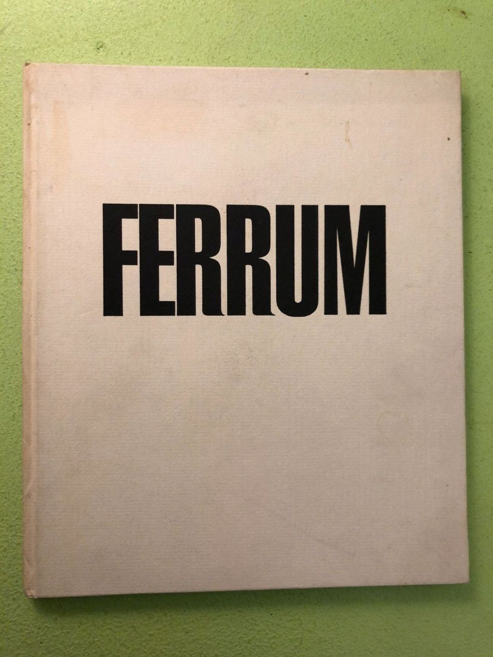 Libri: Ferrum – Usato da Zürich venduto da allp