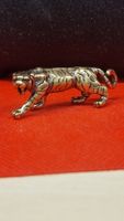 Sammelwürdige Miniatur Tiger Figur aus Metall, Top!
