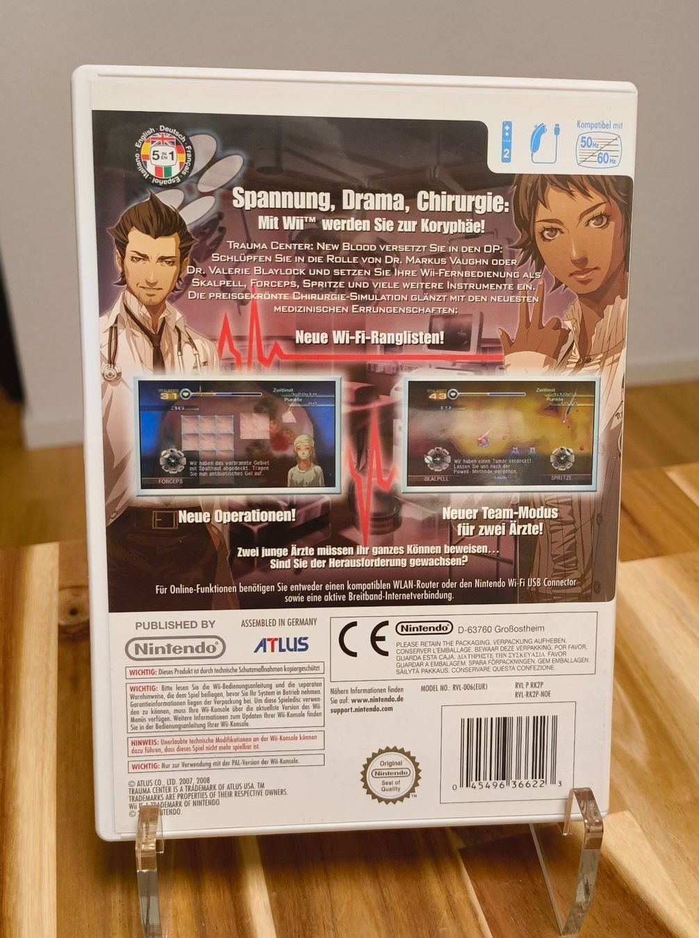 Spiele: Trauma Center: New Blood - Wii – Gebraucht aus Olten von Pungseon2x 1