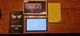 Samsung Galaxy Tab A7, 32 GB, mit Zubehör und zwei Hüllen.