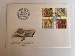Ersttagsbriefe Serien ab 1965 Pro Juventute und Pro Patria