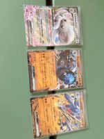 3 Pokemon Karten Chillabell Rameidon Knakrack ex Set