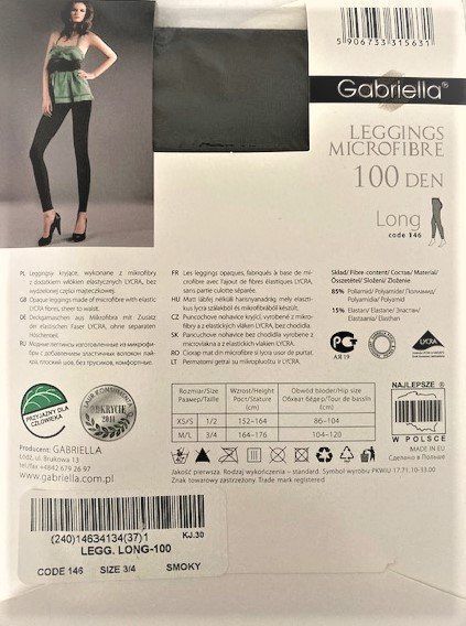 Leggings: Leggings Gabriella Long – Nuovo e nell'imballaggio originale da Menziken venduto da chianti10 1