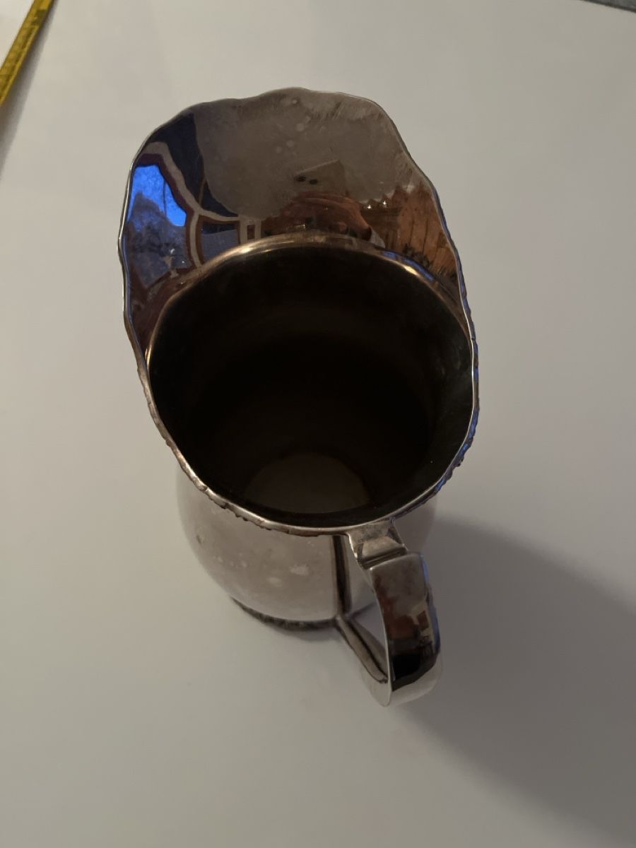Caraffe: Sheffield Versilbert Saft Kanne – Usato da Brienz BE venduto da hey_z9vg 2