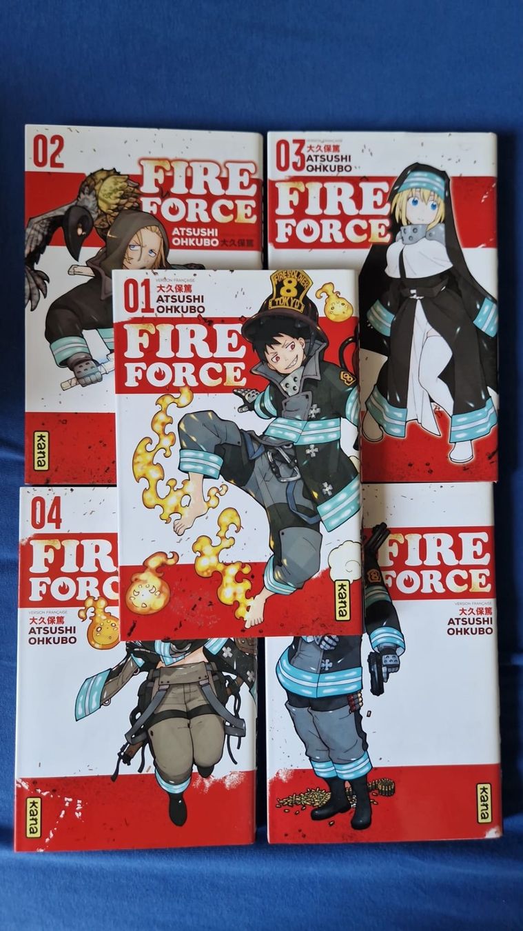 Fumetti: Fire Force - Tome 1 à 5 – Usato da Palézieux-Village venduto da oce_yc95