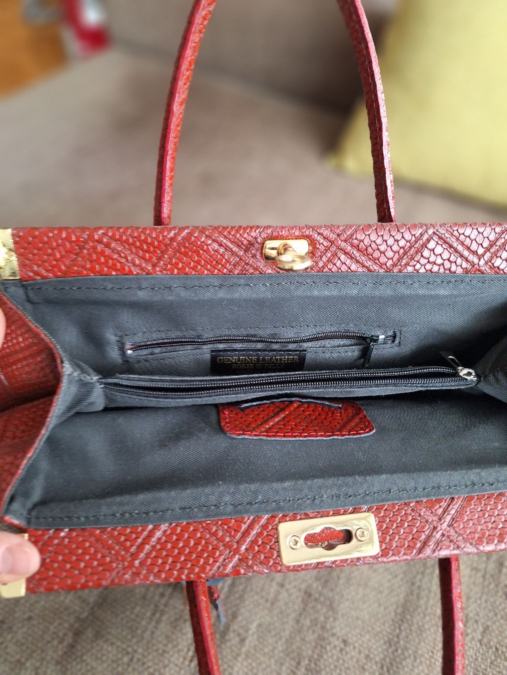 Borse da donna: Handtasche Italien – Nuovo (secondo la descrizione) da Bassersdorf venduto da Makeje58 2