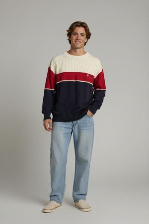 Vintage FILA Color Block Pullover - Größe I 56 / D 54 / F 48