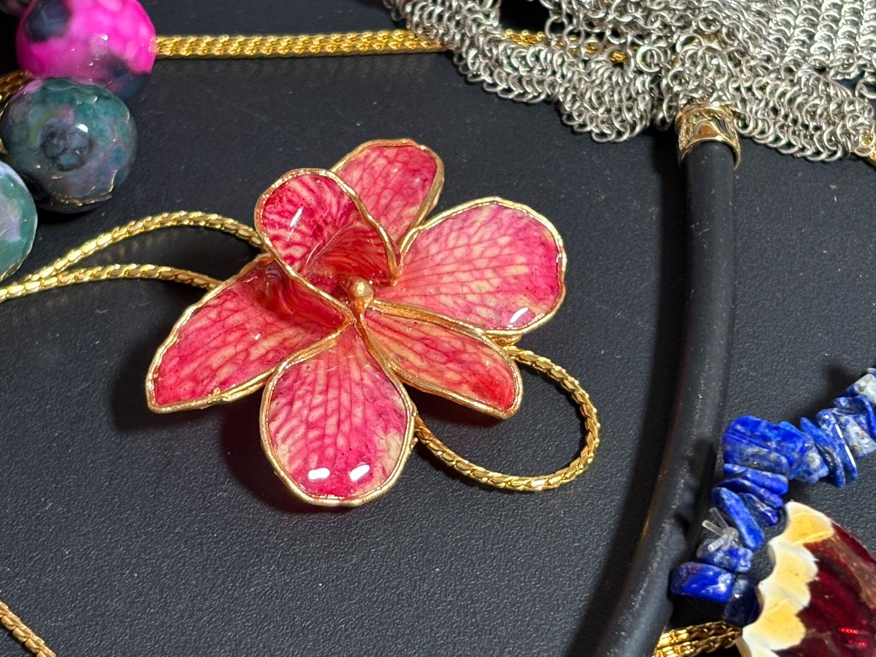 Sonstiger Schmuck: Schmucklot mit unechter Perle ca. 80 cm Lang – Gebraucht aus St. Peterzell von verena40 6