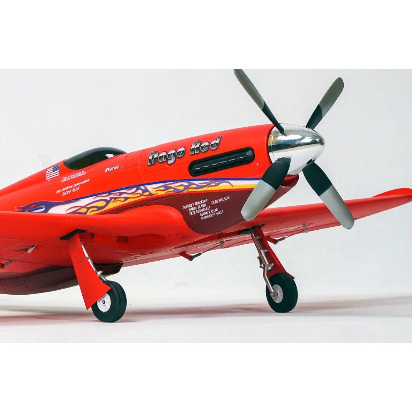 RC Modellbau: FMS P-51 Dago Red PNP - 110 cm – Neu und originalverpackt aus Rietheim von PeraLux 1
