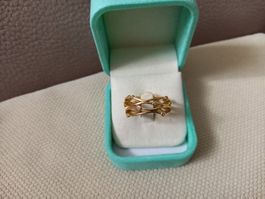 Sehr schöner Unisex-Ring mit Brillanten