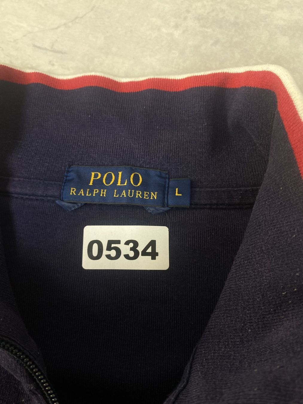Ralph Lauren Maglioni & Felpe: Ralph Lauren Zipper Blue – Usato da Wald ZH venduto da Drue36sechs 4