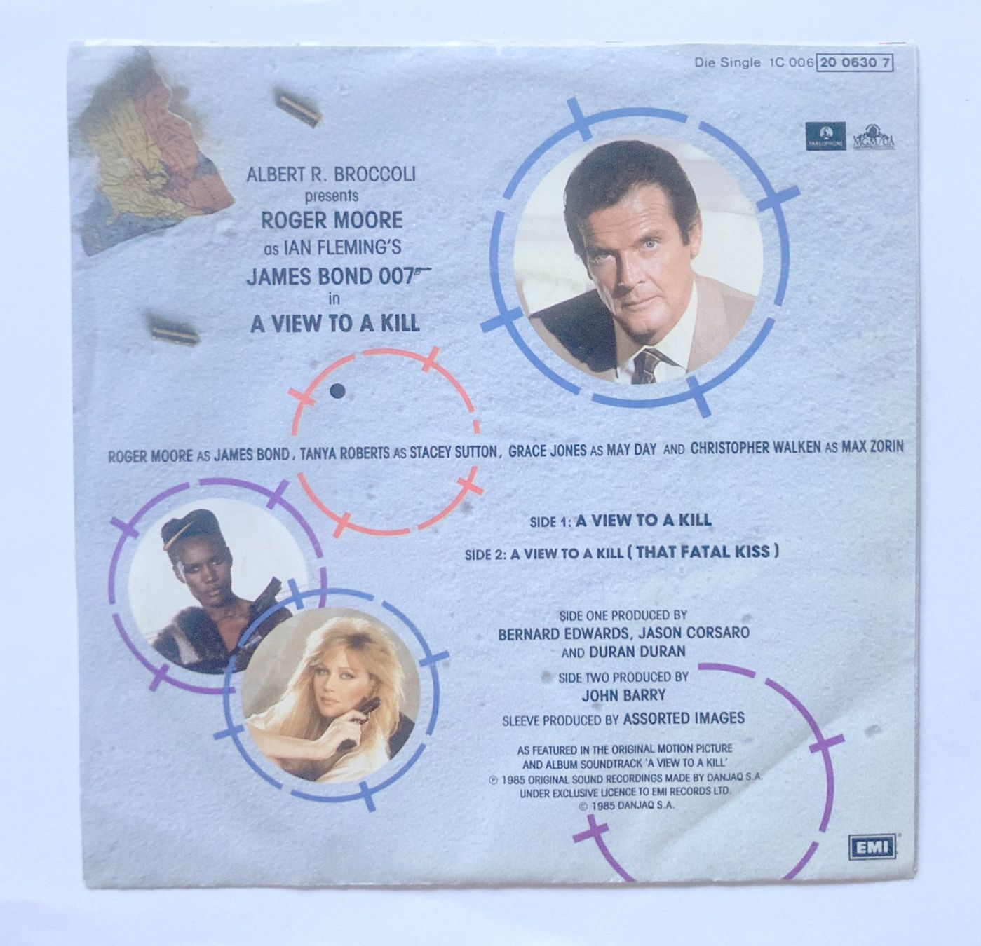 Schallplatten: DURAN DURAN - A VIEW TO A KILL – Gebraucht aus Bottens von hotter-than-hell 1