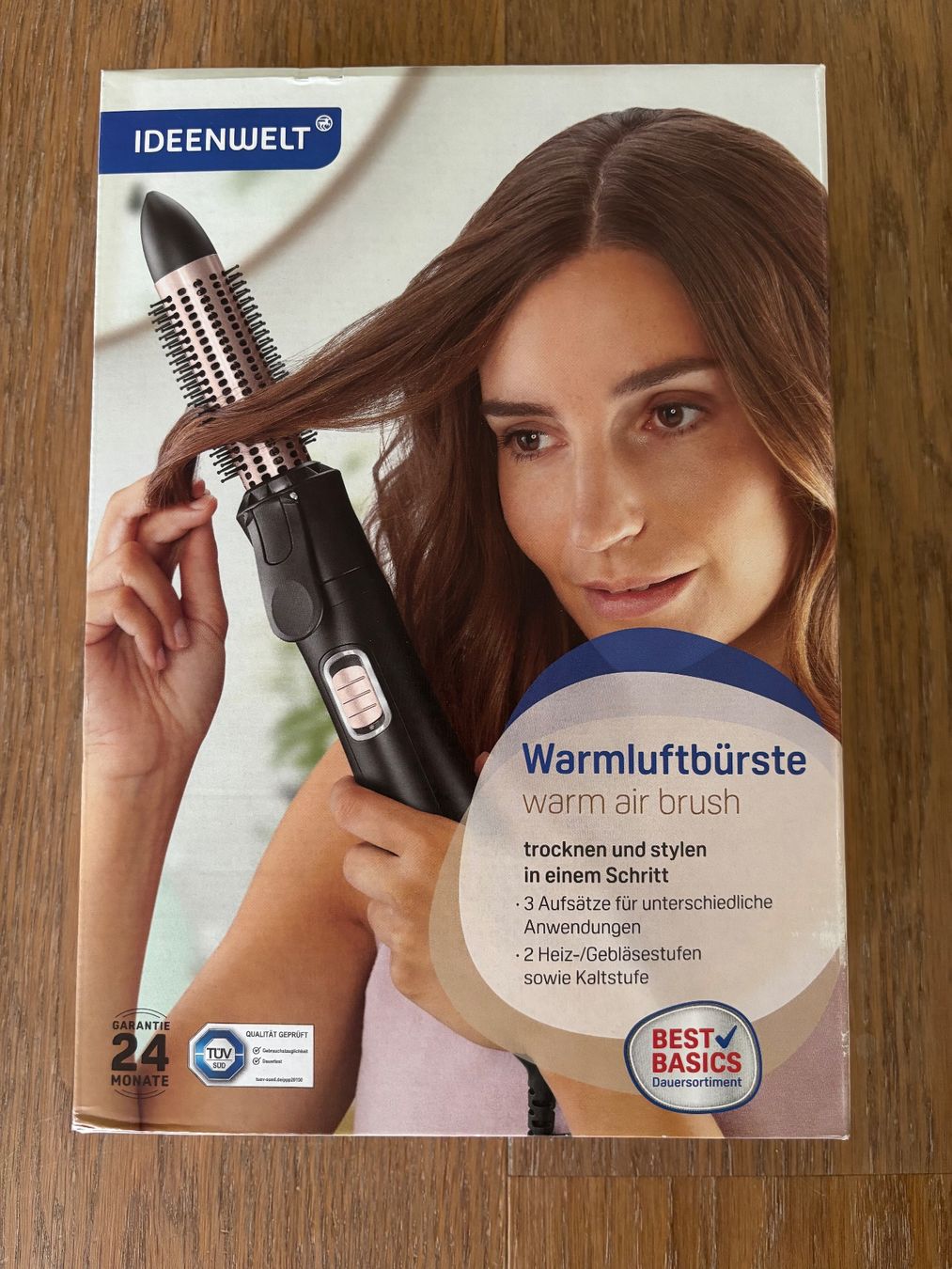Piastre & Arricciacapelli: Warmluftbürste neu OVP – Nuovo e nell'imballaggio originale da Ebikon venduto da bookworm79