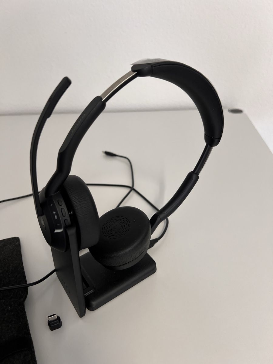 Jabra Cuffie: Jabra Evolve 2 55 Duo UC, USB-C, inkl. Ladestation – Nuovo e nell'imballaggio originale da Winterthur venduto da ChicMarkt 3