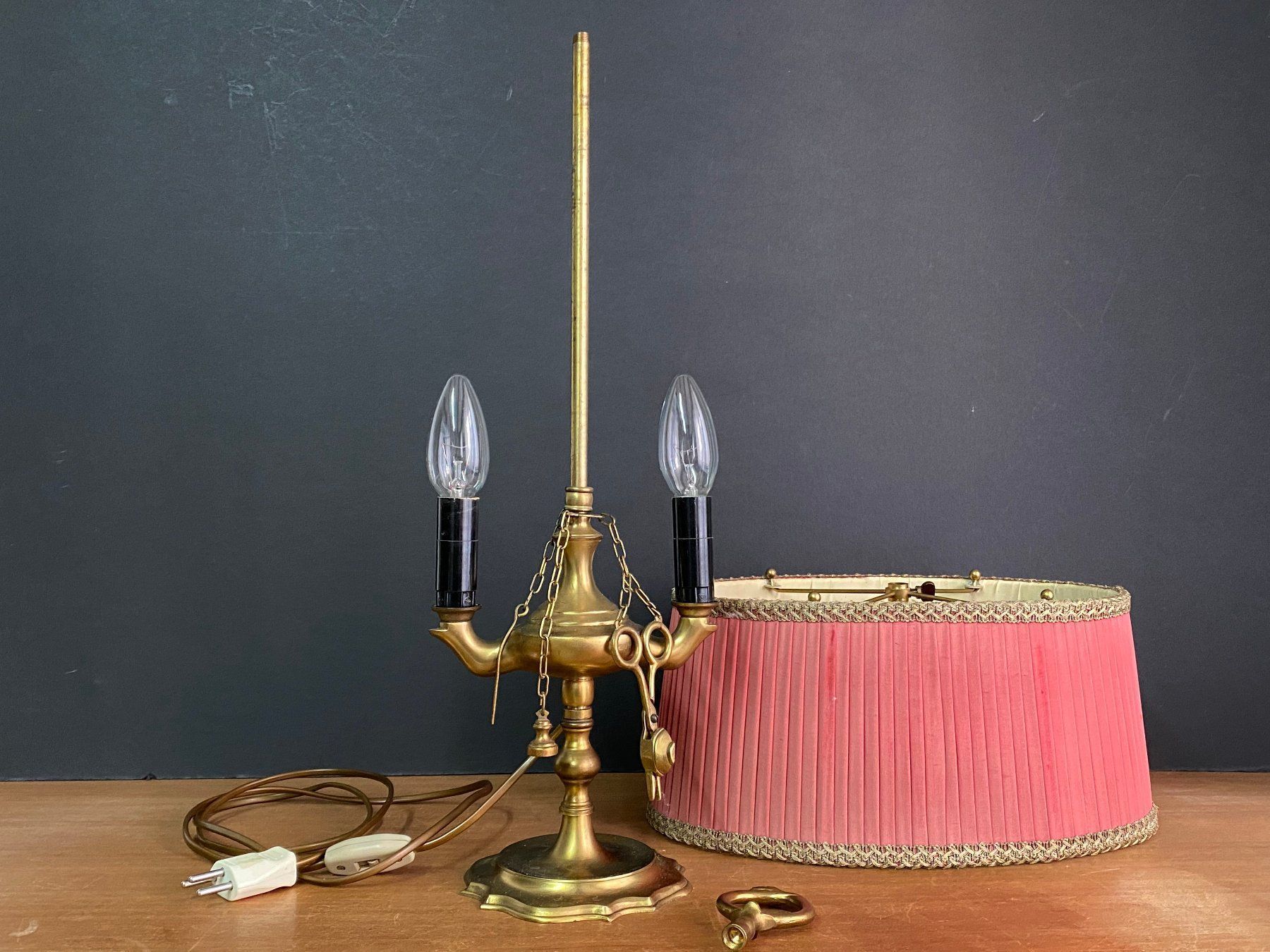 Lampade: Vintage Elégante Florentiner Lampe – Usato da Schaffhausen venduto da vintageville 6