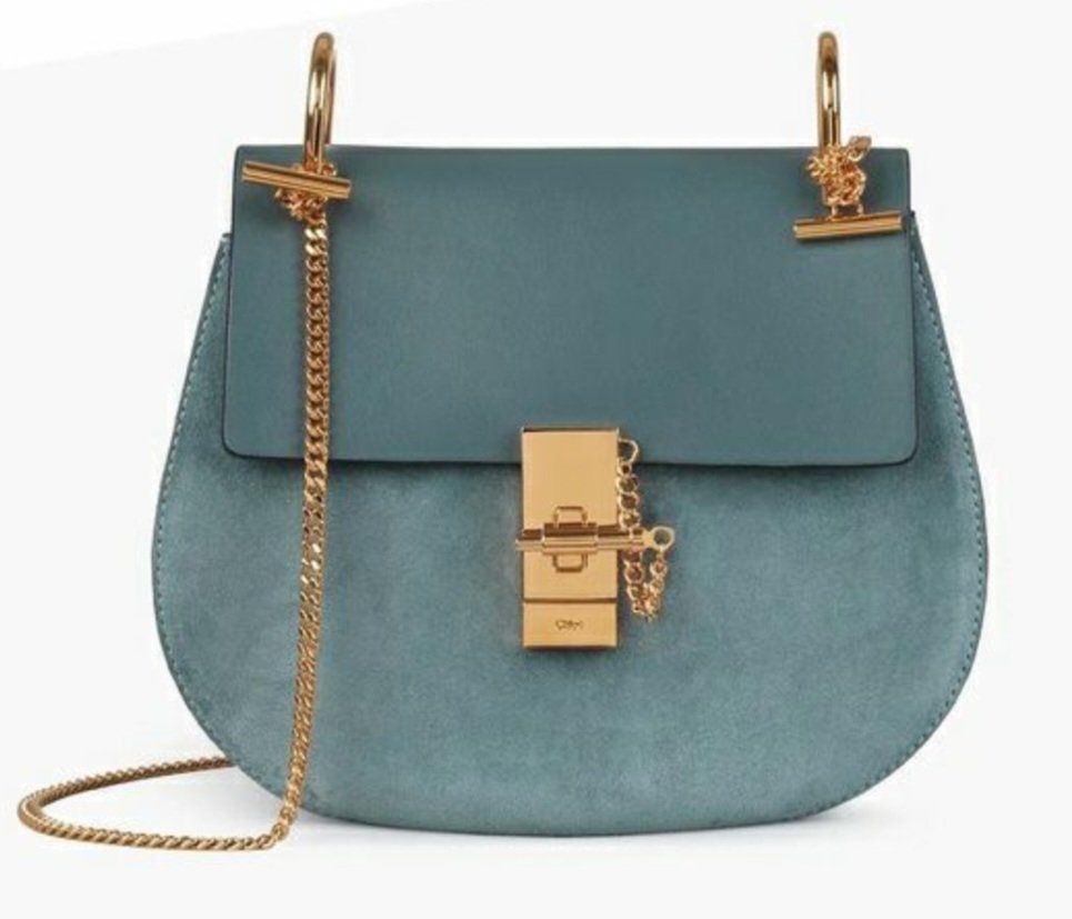 Chloé Borse da donna: Chloé - Drew Bag in Cloudy Blue – Usato da Zürich venduto da Nala2811
