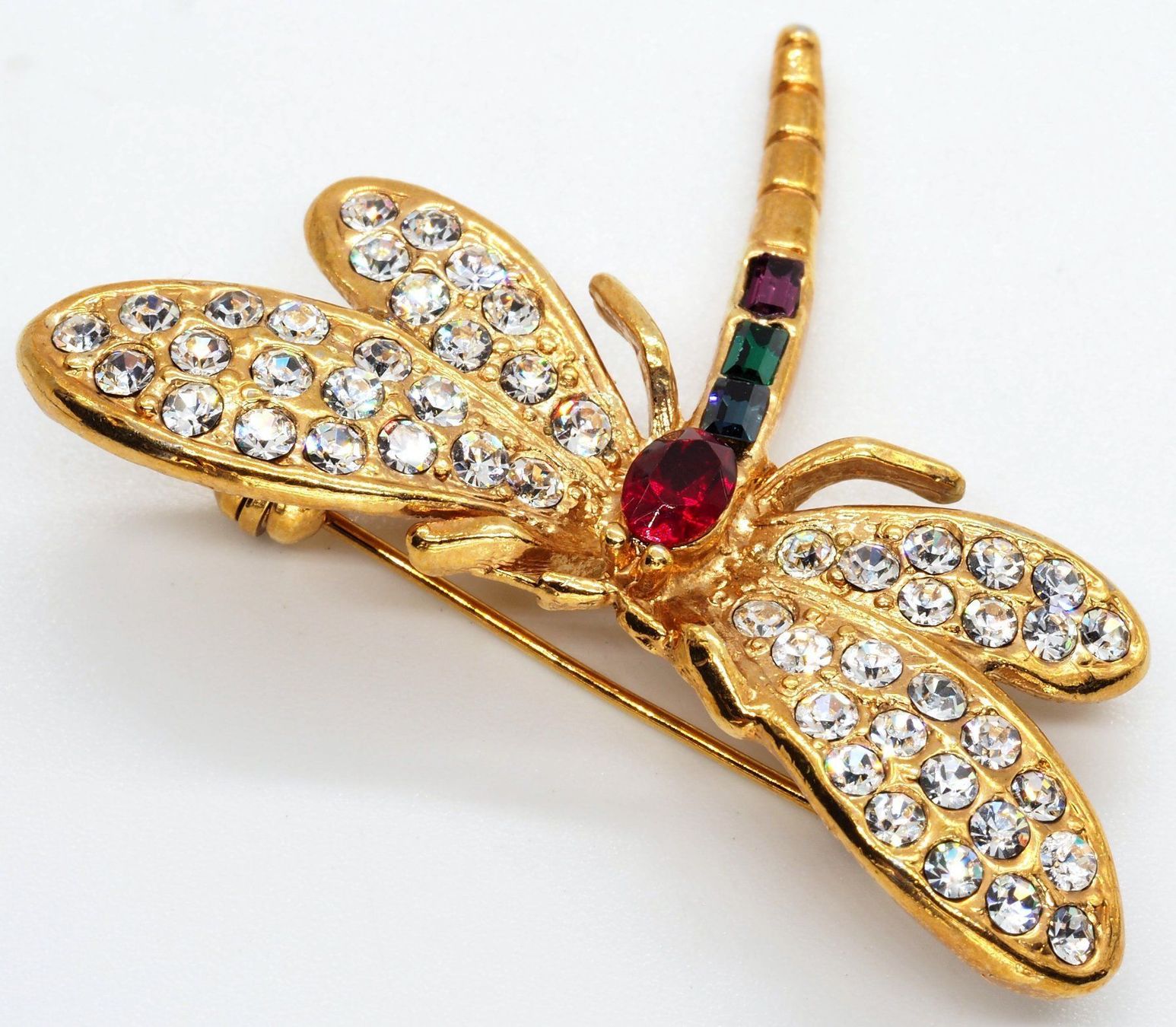 Broschen & Nadeln: Vintage ROMAN Brosche; Libelle – Gebraucht aus Zürich von nostalgic_treasures 2