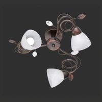 Deckenleuchte, Rostfarbig, 61 cm Ø, IP20