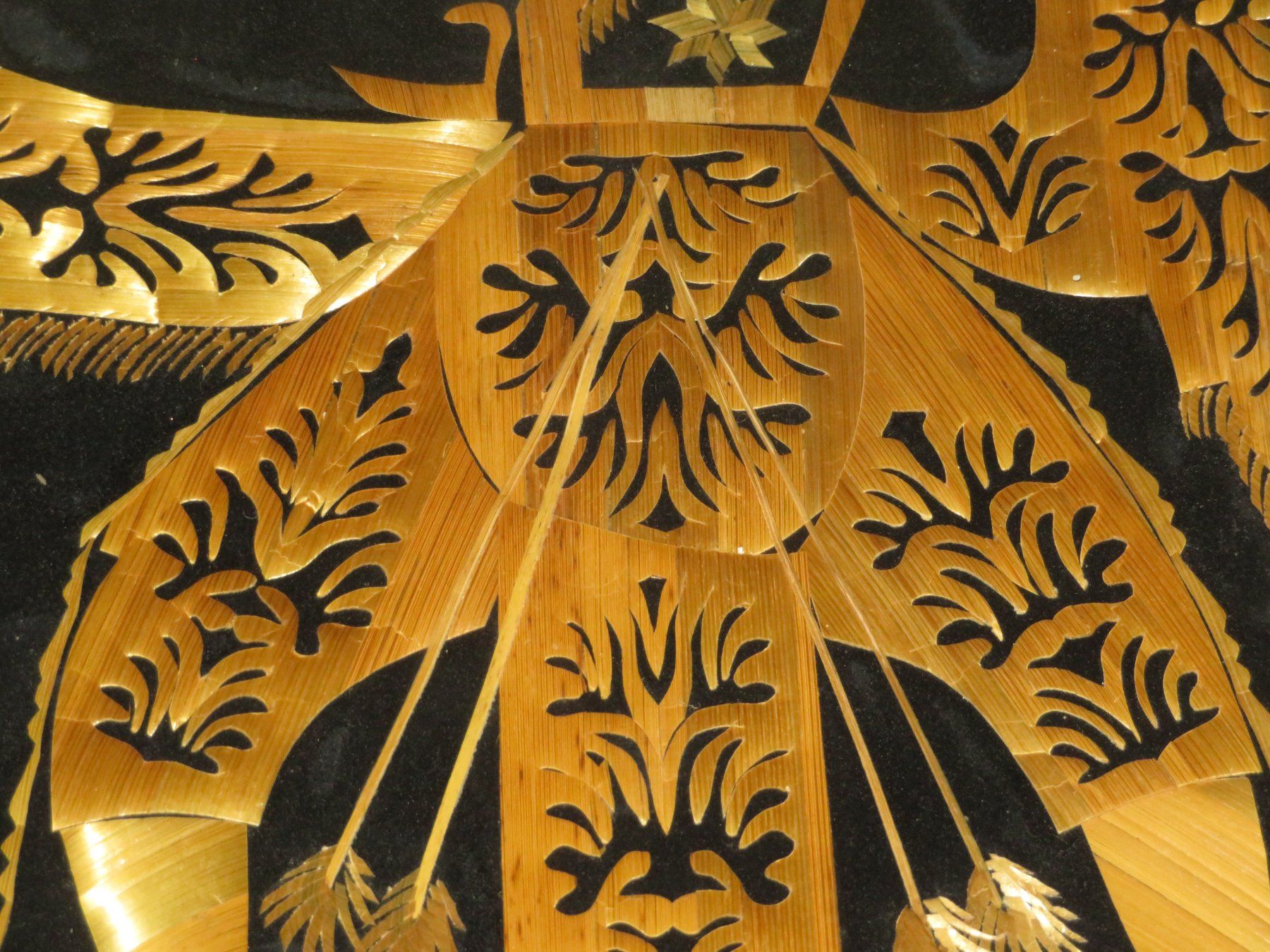 Foto & Immagini: Strohbild Thai-Motiv (II) Tänzer – Usato da Oberriet SG venduto da Manick 6