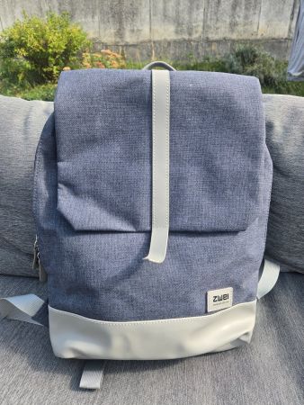 ZWEI Damenrucksack Blau/Grau – Moderner City-Rucksack