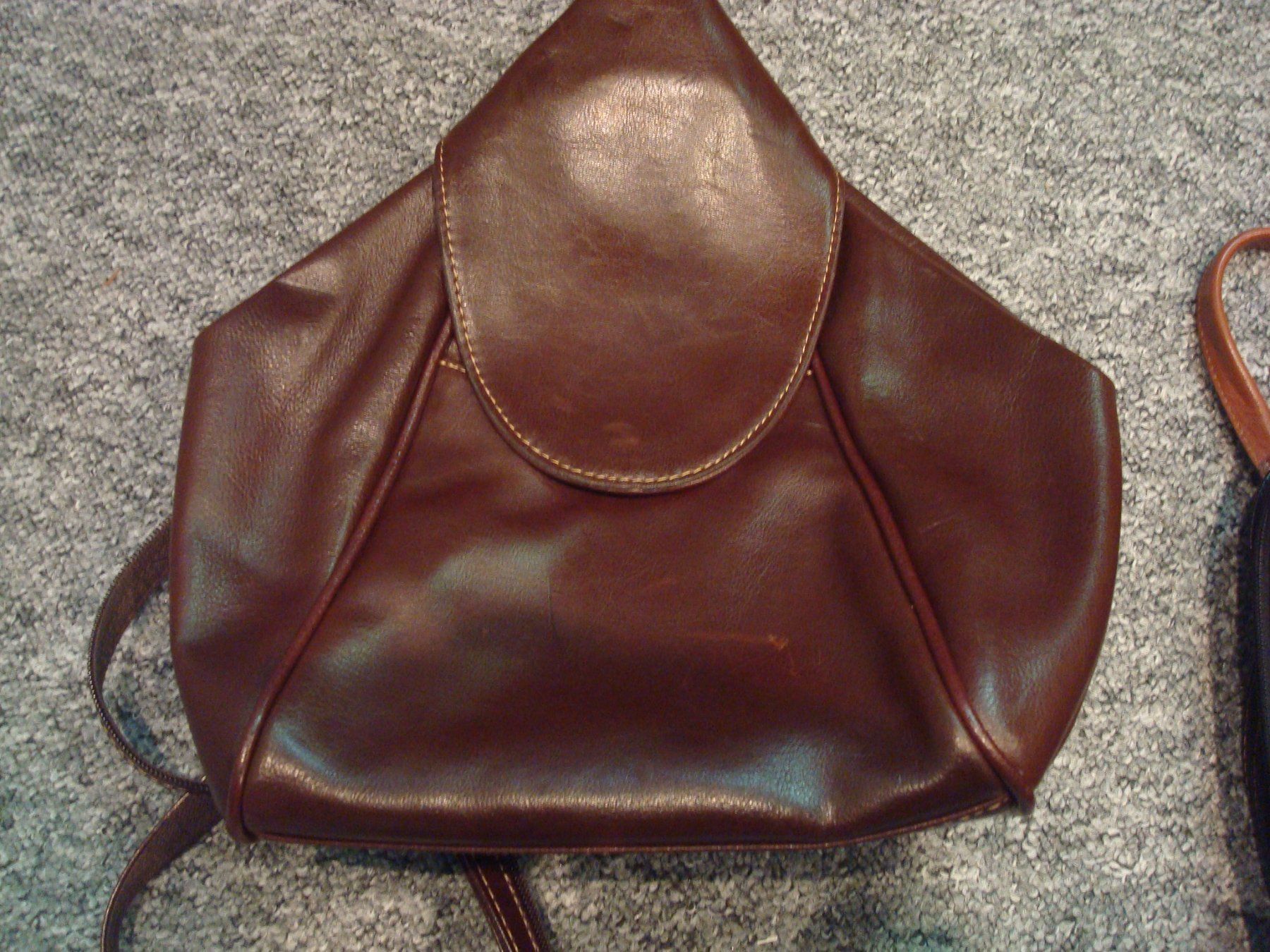 Sacs à dos: Damen Rucksack Leder 3 Stück – D'occasion à Riehen par Baerewaegli 1