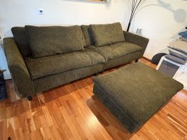 4er Sofa & Hocker von Micasa / Lieferung im Raum ZH möglich
