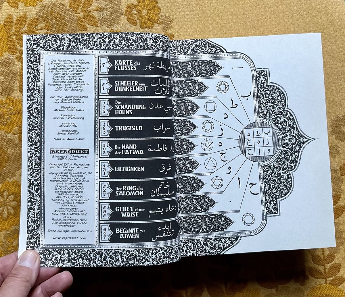 Fumetti: Comic Buch Habibi von 2011 – Usato da Endingen venduto da nathan05 5