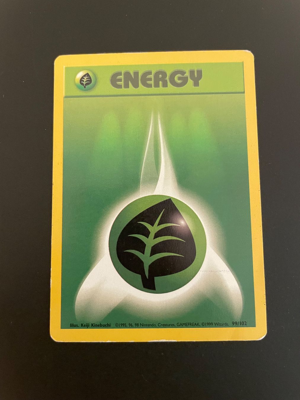 Pokémon Carte collezionabili: Grass Energy Common Card 99/102 – Usato da Zürich venduto da pokemon_cards