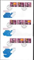 3 FDC Z72 - Z74 Teil-Serie 3 Werte ET Bern 14.9.1978