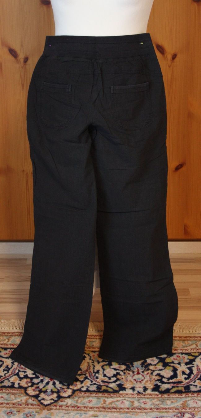 Hosen: Hose VERA MODA schwarz m. elastischem Bund Gr. L – Gebraucht aus Flüelen von Diversicum-Textil 2