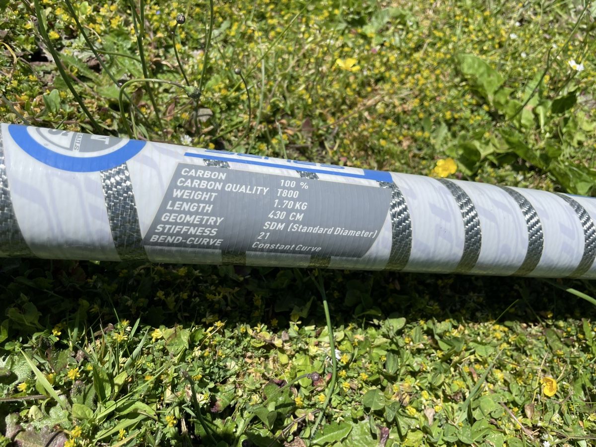 Duotone Surf: Duotone Warp 7.0 inkl. Mast 430cm – Usato da Murten venduto da kel_6w8s 4