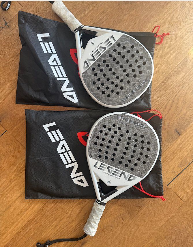 Racchette: 2 Padel Schläger Legend Premium Series STEALTH – Usato da Lengwil venduto da mro_hx6g