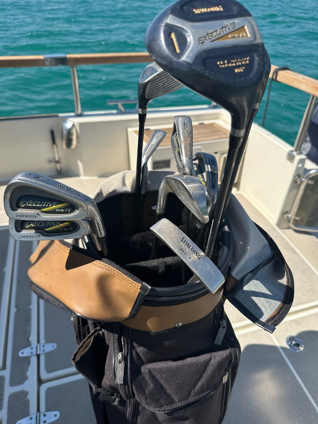 Spalding Schläger & Sets: Golfschlaeger Set Spalding Executive Oversize Bag – Gebraucht aus Thalwil von Wilhelm85 1
