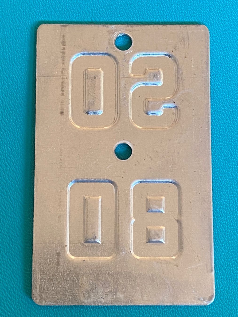 Insegne: Velonummer SO 80 / Plaque Vélo – Usato da Schnottwil venduto da Chasarmar 1