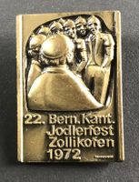 ANTIKE ANSTECK PLAKETTE ZOLLIKOFEN 1972