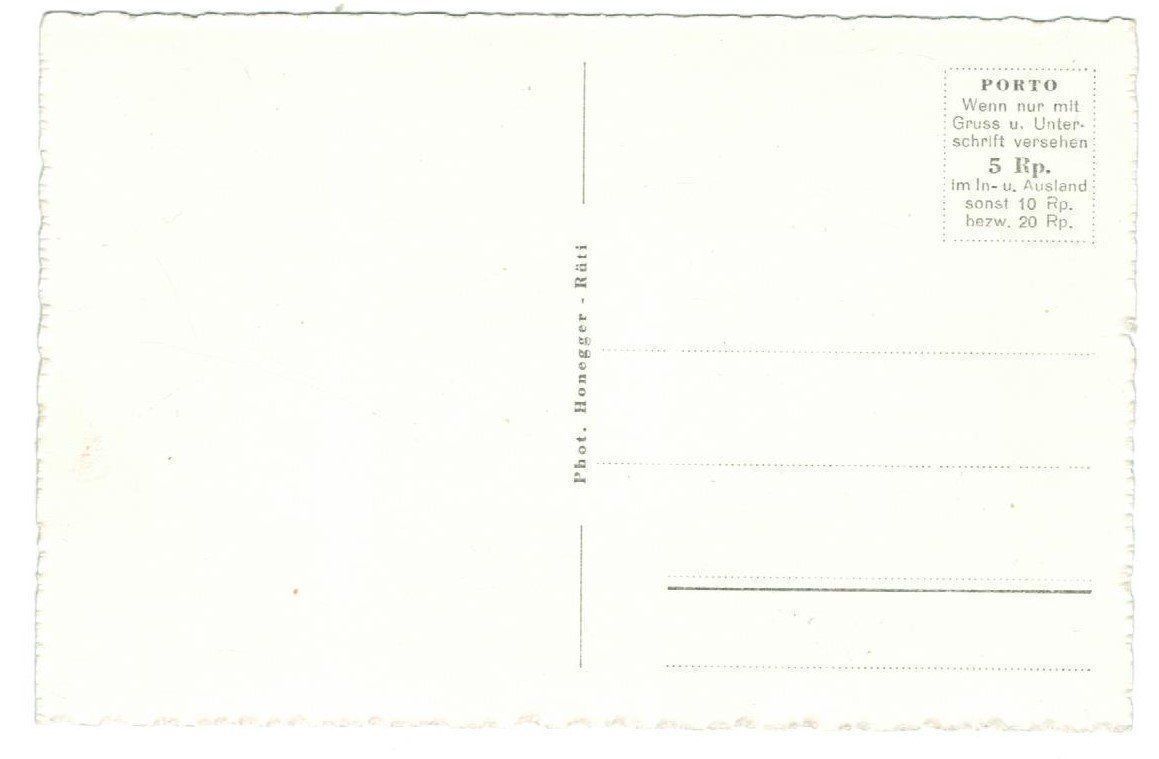 Cartoline postali: AK Bubikon Dorfansicht mit Kirche – Usato da Zürich venduto da Tolima194 1